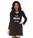 Jersey Kleid "More Boos Please" | Leg Avenue
