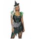 Hexen-Kostüm Wicked Witch für Damen, schwarz-grün | Leg Avenue