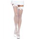 Fishnet Strümpfe mit schwarzen Schleifchen | Leg Avenue
