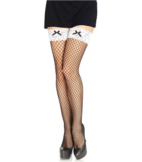 Industrial Net Thigh Highs