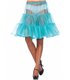 Knielange Petticoat Rock türkis | Leg Avenue