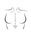 Mehrfarbig Glitzernde Körperschmuck Sticker Aufkleber | Leg Avenue
