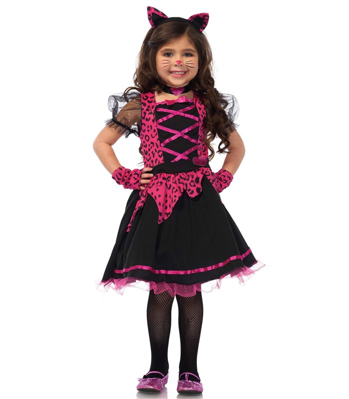 Katzenkostüm für Kinder schwarz | Leg Avenue