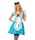 Alice im Wunderland Kostüm türkis | Leg Avenue