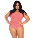 sexy bandeau und Hosenträger schwarz | Leg Avenue