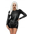 Glamorous Rhinestone Skeleton Dress for Special Occasions | Leg Avenue