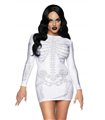 Glamorous Rhinestone Skeleton Dress for Special Occasions | Leg Avenue