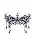 Kostümzubehör Schwarze Juwelenstick Sticker schwarz | Leg Avenue