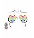 Prism Nipple Juwelen Sticker Aufkleber mehrfarbig | Leg Avenue