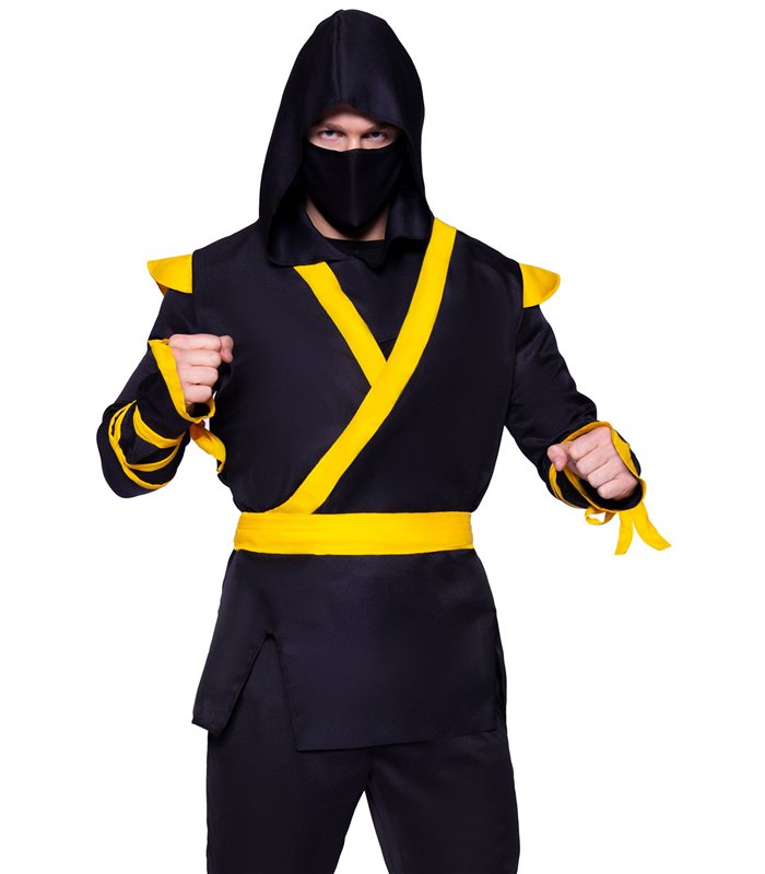 Ninja Kostüm blau-schwarz | Leg Avenue