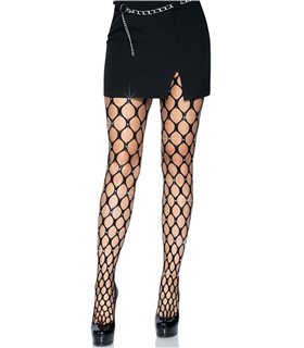 Rhinestone net tights