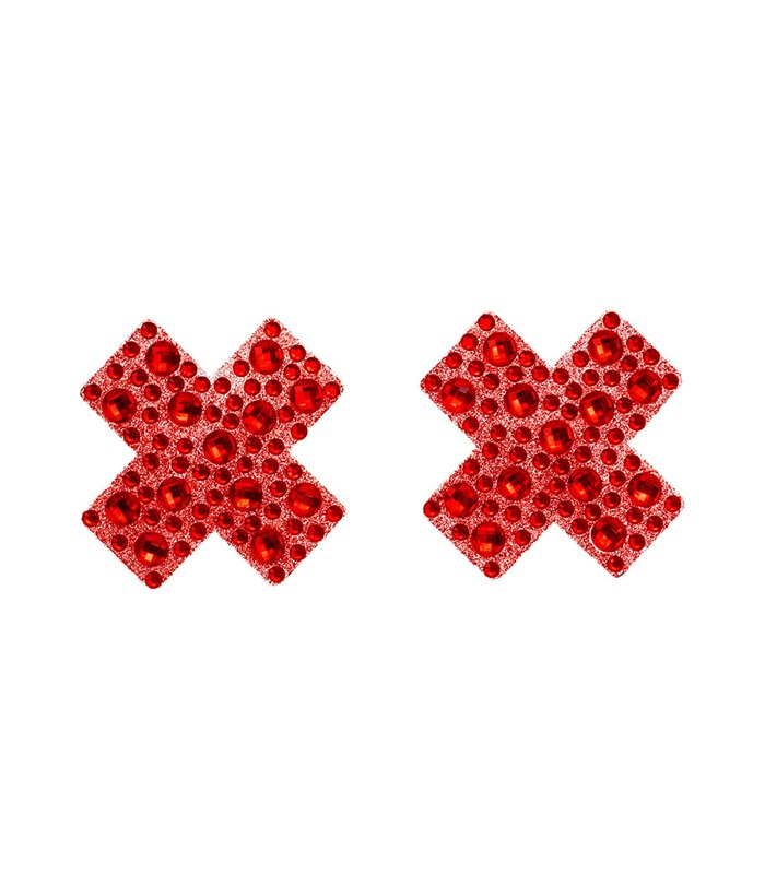 X Factor Nipple Juwelen Sticker Aufkleber mehrfarbig | Leg Avenue