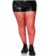 Netzstrumpfhose im Flammen Design schwarz | Leg Avenue