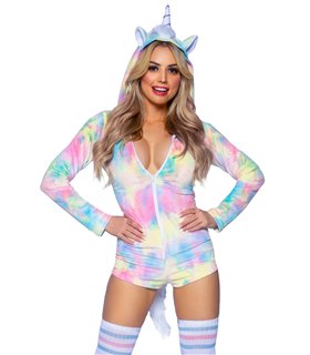 Unicorn Tie-dye Romper
