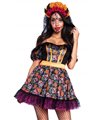 Marigold Catrina Kleid-Kostüm für stilvolle Auftritte | Leg Avenue