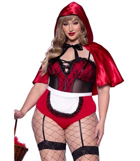 Freches Fräulein Rot+ | Leg Avenue