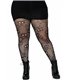 Netzstrumpfhose im Totenkopf Design schwarz | Leg Avenue