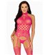 Hochgeschlossener Neo Spitzen-Bodystocking | Leg Avenue