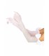 Transparente lange Handschuhe mit Satinschleife | Leg Avenue