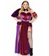 Schwarze Magie Babe-Kostüm - Verführerisches Kostüm für Halloween Queen Size | Leg Avenue
