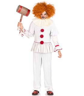 Killer Clown Kostüm für schaurige Auftritte | Leg Avenue