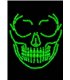 Totenkopf-Gesichtsschmuck-Aufkleber | Leg Avenue