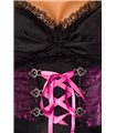 Sexy Premium Bluse & Dirndl aus edlem Jacquard Karneval Halloween Sexy Premium Bluse & Dirndl aus edlem Jacquard Karneval Halloween