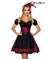 Sexy Premium Bluse & Dirndl aus edlem Jacquard Karneval Halloween Sexy Premium Bluse & Dirndl aus edlem Jacquard Karneval Halloween