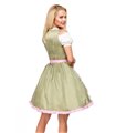 Dirndline Dirndl mit Blumenschürze grün/pink - Dirndl