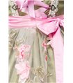 Dirndline Dirndl mit Blumenschürze grün/pink - Dirndl Dirndline Dirndl mit Blumenschürze grün/pink - Dirndl
