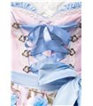 Dirndline Dirndl mit Blumenschürze grün/pink - Dirndl Dirndline Dirndl mit Blumenschürze grün/pink - Dirndl