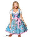 Dirndline Dirndl mit Blumenschürze grün/pink - Dirndl