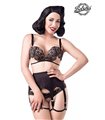 Belsira 3-teiliges BH-Set von Belsira beige/schwarz - Dessous