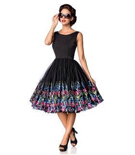 Belsira Premium Vintage Blumenkleid