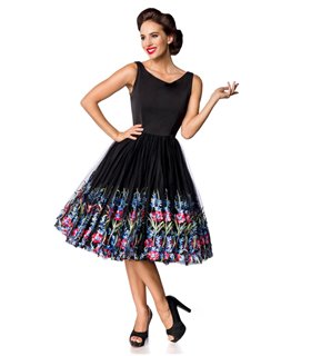 Belsira Premium Vintage Blumenkleid