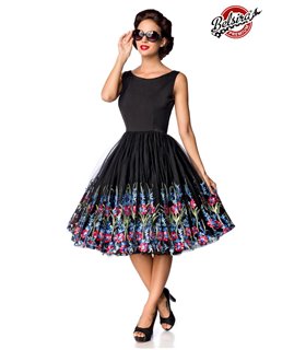 Belsira Premium Vintage Blumenkleid