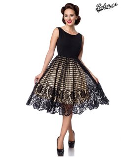 Swingkleid mit Spitze