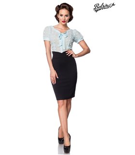 Belsira Bleistiftrock schwarz - Röcke