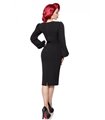 Belsira Retro Kleid schwarz - midi Kleider