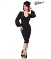 Belsira Retro Kleid schwarz - midi Kleider