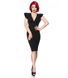 Belsira Retro Kleid schwarz - midi Kleider
