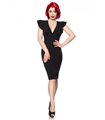 Belsira Retro Kleid schwarz - midi Kleider