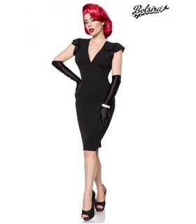 Belsira Retro Kleid schwarz - midi Kleider