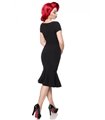 Belsira Retro Kleid schwarz - midi Kleider