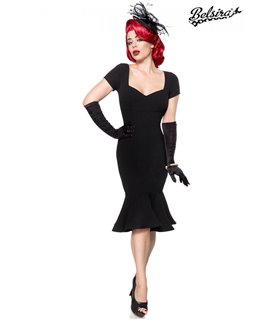 Belsira Retro Kleid schwarz - midi Kleider
