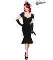Belsira Retro Kleid schwarz - midi Kleider