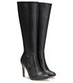 Michael Soul DONNA - Klassische Stiletto Stiefel in schwarz matt
