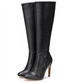 Michael Soul Donna - Classic stiletto boots in black matte Michael Soul Donna - Classic stiletto boots in black matte