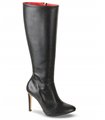 Michael Soul DONNA - Klassische Stiletto Stiefel in schwarz matt
