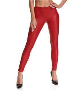 rote Leggings BRLidia001 von Demoniq Black Rose 2,0 Collection